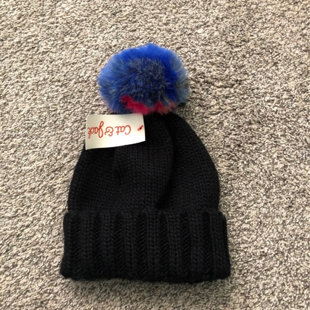 Car and jack girls beanie